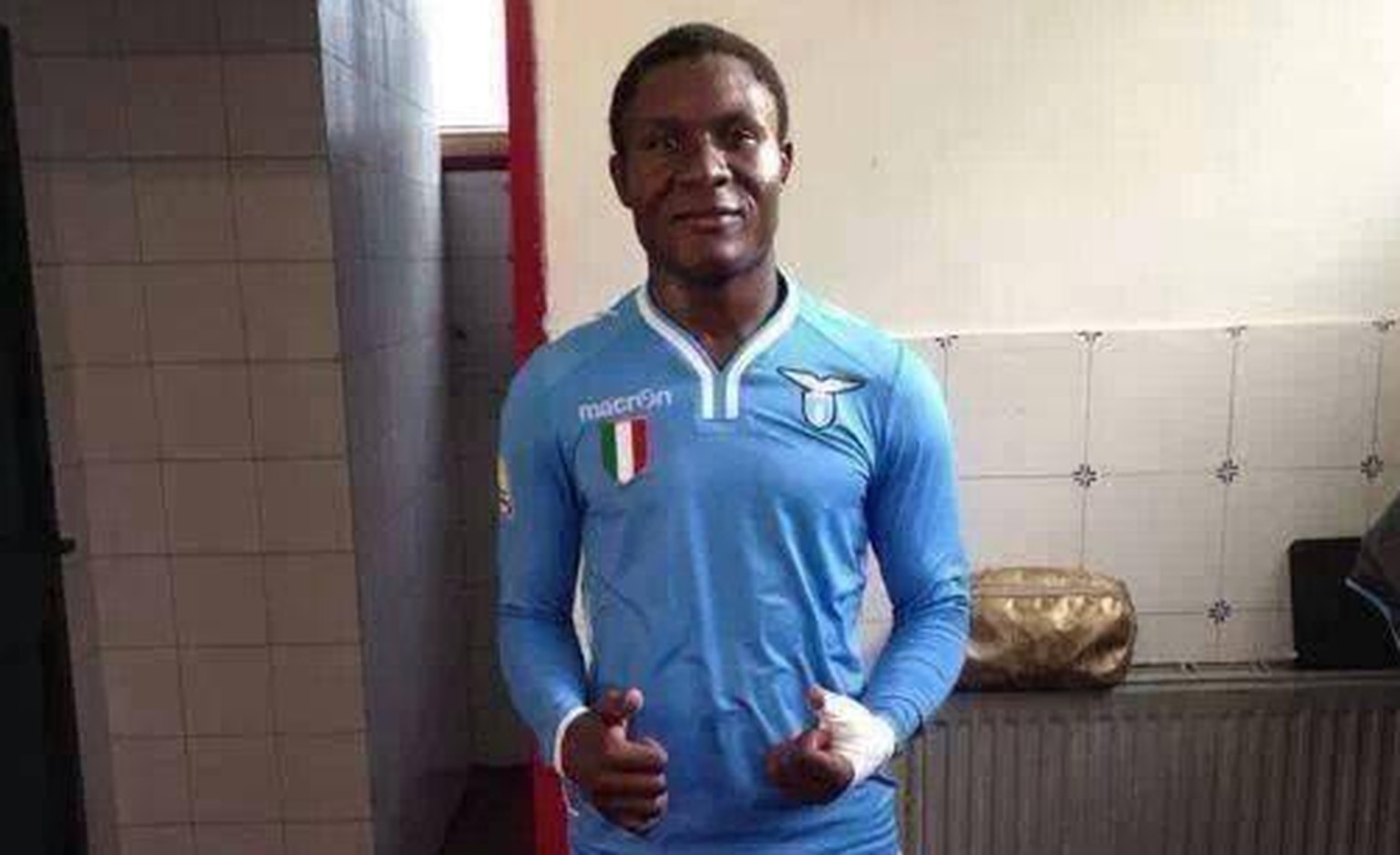 Joseph Minala, der neue bei Lazio, soll 17-jährig sein. Vielleicht ist er auch 41. Oder irgendetwas dazwischen.