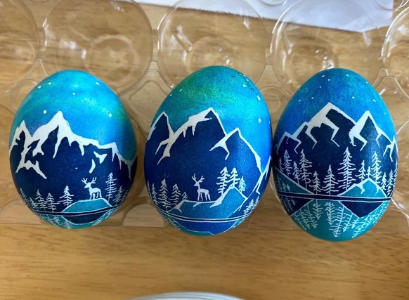Eiermalen Ostern Easter Eggs