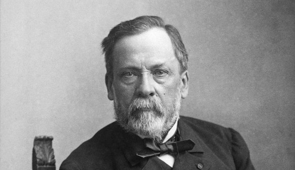 Louis Pasteur photographié par Nadar en 1886.
Tirage ancien numérisé retouché d&#039;une photo représentant Louis Pasteur (1822-1895 ) faite par Nadar, en 1886