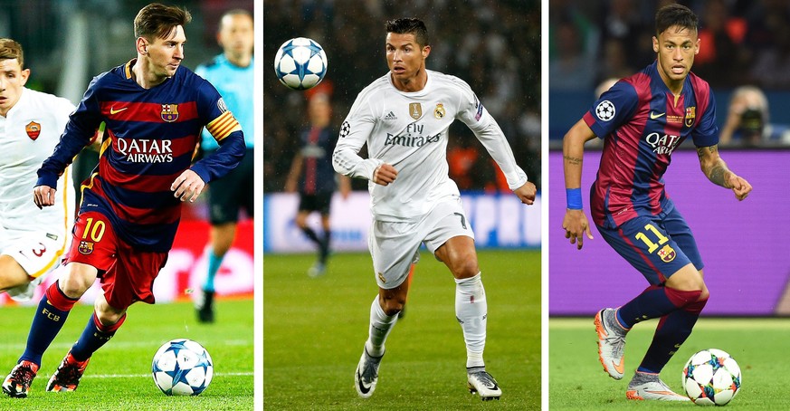 Messi, Ronaldo oder Neymar? Wer wird Weltfussballer des Jahres?
