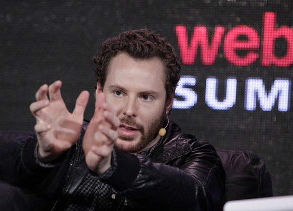 Sean Parker, Chairman of of Causes and a Managing Partner, Founder&#039;s Fund, speaks at Web. 2.0 Conference in San Francisco, Monday, Oct. 17, 2011. Parker was co-founder of Napster. (AP Photo/Paul  ...