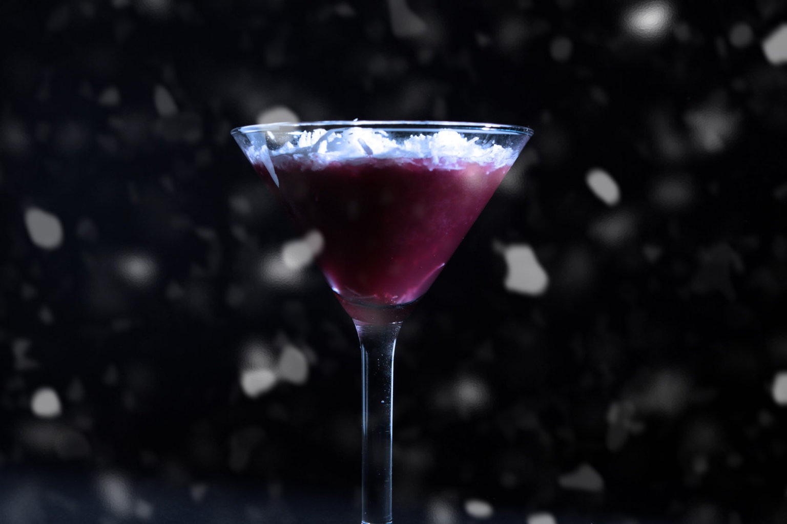 Winter-Cocktail Weihnachten Neujahr