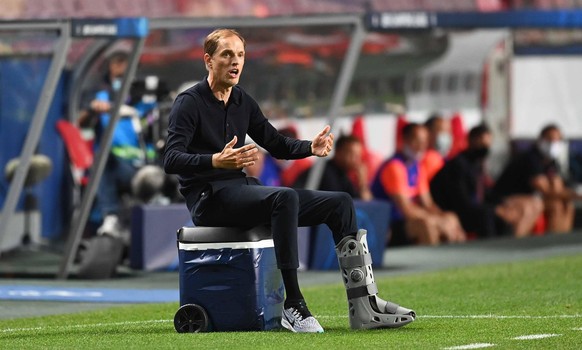 FOOTBALL : RB Leipzig vs Paris Saint Germain - 1/2 - Phase finale - UEFA Ligue des Champions - Final 8 - Lisbonne - 18/08/2020 LISBON, PORTUGAL - AUGUST 18: Thomas Tuchel, Manager of Paris Saint-Germa ...