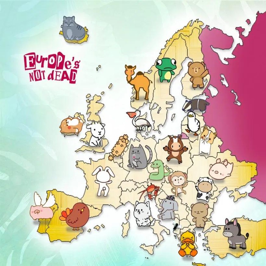Karte: Redewendungen mit Tieren in Europa
https://europeisnotdead.com/european-animal-related-idioms/