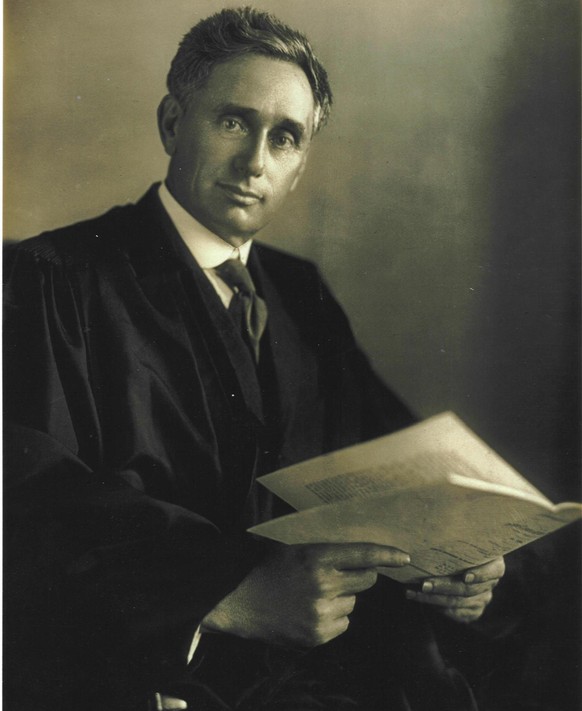 Der Widersacher Roosevelts: Louis Brandeis war der erste jüdische Richter am Obersten Gerichtshof der Vereinigten Staaten.