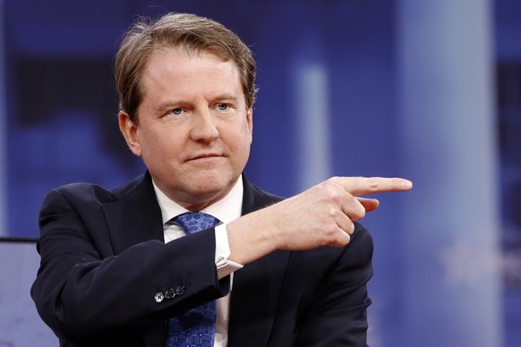 FILE - In this Feb. 22, 2018, file photo, White House counsel Don McGahn gestures while speaking at the Conservative Political Action Conference (CPAC), at National Harbor, Md. As a candidate, Donald  ...