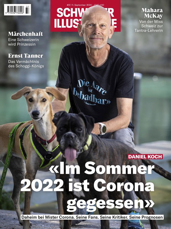 Daniel Koch Homestory Schweizer Illustrierte 11. September 2020
