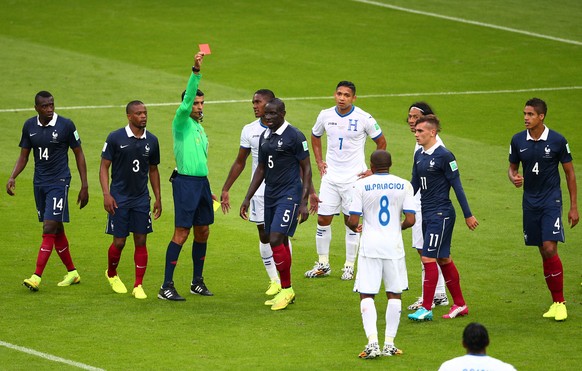 Wilson Palacios im Spiel Frankreich gegen Honduras.